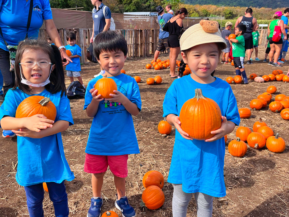 Makiki Christian Church Preschool Waimanalo Country Farm Field Trip Honolulu